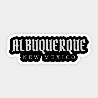 Albuquerque, New Mexico Sticker